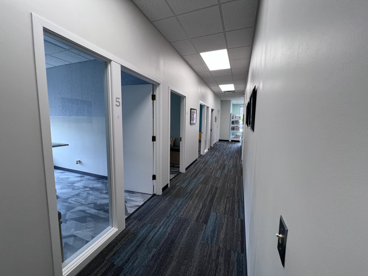 exam room hallway